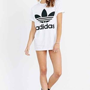 Adidas Originals White Logo Tee